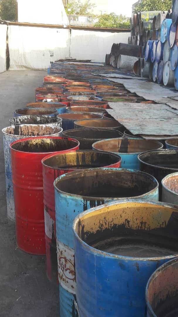 قیر بشکه ای 180 کیلویی